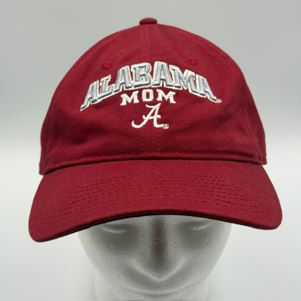 The Game Alabama Crimson Tide Mom Hat Crimson Red Adjustable Baseball Cap OSFM
